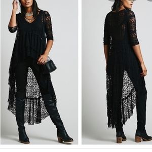 Free People Emperor Lace High Low Top